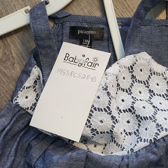 Picapino baby dress 2 piece set 18 M - Picture 5 of 6